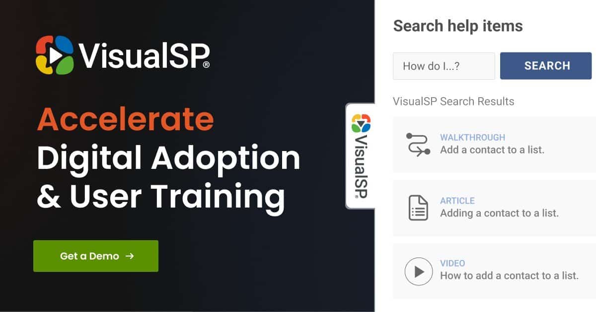 Digital Adoption Platform - Homepage
