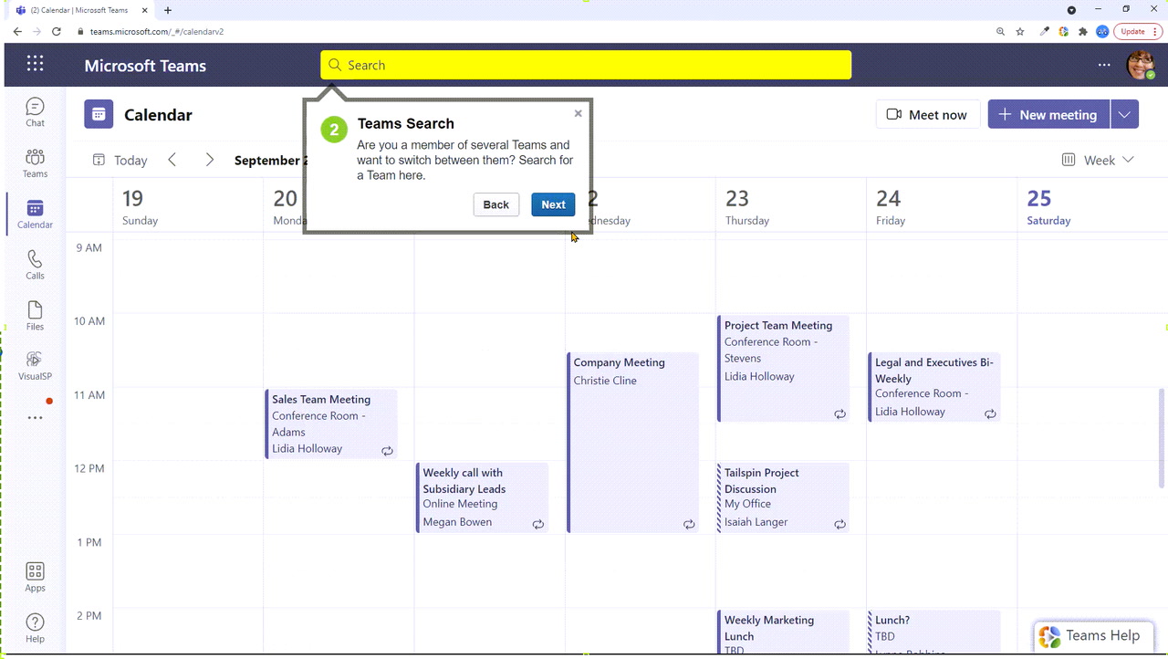 Walkthrough - Get Started with Teams