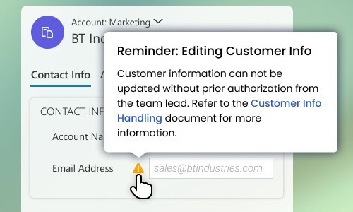 Prevent Data Errors at the Point of Entry