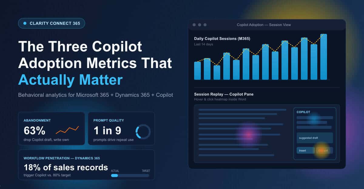The Three Copilot Adoption Metrics That Actually Matter